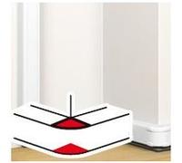angle extérieur pour goulotte legrand à clippage direct mosaic 50x80mm blanc