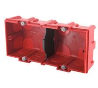 Boîte à encastrer double affleurante pour maçonnerie 12 modules Legrand Batibox, 40mm, 1 pièce