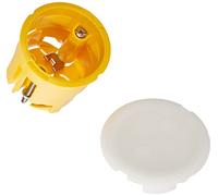 Legrand - Boîte à encastrer Batibox plaque de plâtre pour applique avec couvercle - Ø40mm