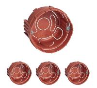 Legrand - Boîte à encastrer ronde Batibox maçonnerie - profondeur 30mm à 40mm (Lot de 4)