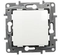 Legrand Boîte de 10 Boutons Poussoir Simple Blanc Eclat 664705