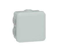 Legrand - Boîte de dérivation carrée - 65x65x40 mm - Gris