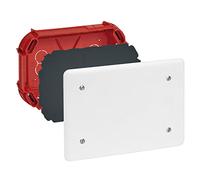 Legrand - Boîte de dérivation pour maçonnerie - 165x115x40mm - avec couvercle et vis