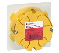 Legrand - Boîte de dérivation pour plâtre - Ø85mm profondeur 40mm - avec plaque et vis