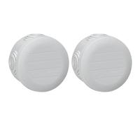 Legrand - Boîte de dérivation ronde - Ø60mm, profondeur 40mm - fermeture par enclipsage - gris (Lot de 2)