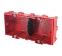 Boîte à encastrer double affleurante pour maçonnerie 12 modules Legrand Batibox, 40mm, 1 pièce