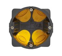 LEGRAND | Boîte Eco Batibox, Profondeur 50mm, Diamètre De Perçage 67mm, Montage À Vis Ou À Griffes, Matières Recyclées Réduisant L'Impact Carbone