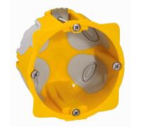 LEGRAND - Boîte Encastrement Ecobatibox Basse Consommation - Pour Cloisons Sèches - Pour Plaques de Plâtre - Profondeur 40 mm - Diamètre de Perçage 67 mm - 1 Poste - Classe Energétique