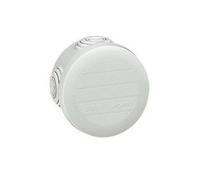 Legrand - Boite ronde diam. 60/h 40 étanche Plexo gris embout IP55/IK07 650C Legrand