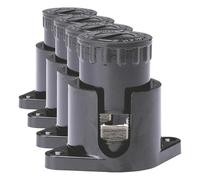 LEGRAND | Borne Écrou 6 Pans Avec Pattes, Capacité Par Borne 2x25 Mm², Largeur Fente Passage Câble 7,4 Mm, Hauteur Hors Tout 49 Mm (Lot de 4)