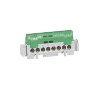 Legrand Bornier de mise à la terre 8 bornes 76A 1+N Vert