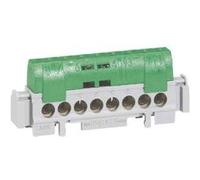Legrand Bornier de mise à la terre 8 bornes 76A 1+N Vert
