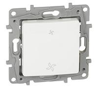 Legrand Interrupteur Niloe Pur VMC 2 positions Blc