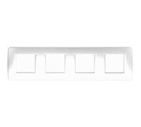 Legrand Bticino-Lu-/ Plaque-2 x 4 m Blanc