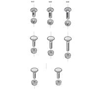 Legrand Cablofil Connection Piece Cable Support System - CM801014 [100 Pieces]