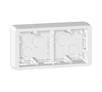 Legrand - Cadre 2 postes horizontal ou vertical pour pose en saillie Céliane - Titane