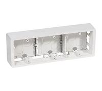 Legrand - Cadre 3 postes horizontal ou vertical pour pose en saillie Céliane - Blanc