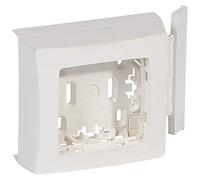 LEGRAND - Cadre appareillage saillie 1 poste pour pose sur moulure DLPlus épaisseur 12,5mm - blanc
