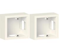 Legrand - Cadre saillie 1 poste dooxie finition blanc (Lot de 2)