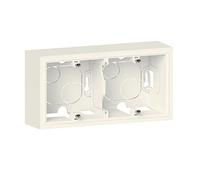 Legrand Cadre saillie 2 postes Dooxie – finition blanc – emballage blister