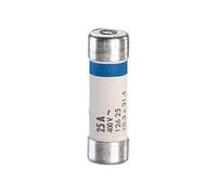 Boite de 10 cartouches cylindriques domestiques 10,3 x 31,5 mm avec voyant 25 A LEGRAND 012725