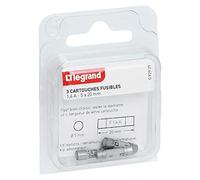 Legrand - Cartouches fusibles pour appareils électroniques - 5x20mm - 1,6A