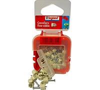Accessoire équipement électrique GENERIQUE LEGRAND - Pontet fixe câble souple gris Ø 6-7 mm - Par 100