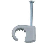 Cavalier fixe-câble Multifix x20 - D: 14 mm à D: 20 mm - gris