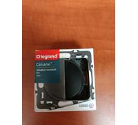 Legrand Céliane Double Poussoir 6 A - Noir