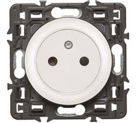 LEGRAND - Prise Electrique Murale avec Terre Céliane Surface - Prise Affleurante avec Socle Rétractable - Fabriqué En France - Blanc - Lot de 4