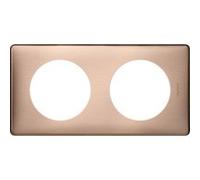 LEGRAND - Celiane plaque 2 poste copper cuivre G