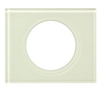 LEGRAND Celiane Plaque de finition 1 poste verre kaolin