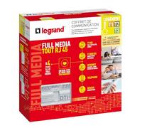 Coffret de communication 4 postes Legrand 093078