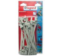 LEGRAND Collier à embase x20 - gris
