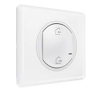 Legrand - Commande Départ/Arrivée pour installation connectée Céliane with Netatmo avec plaque Laqué Blanc