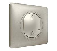 Legrand - Commande Départ/Arrivée pour installation connectée Céliane with Netatmo avec plaque Métal Titane
