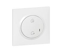 Legrand - Commande Départ/Arrivée pour installation connectée dooxie with Netatmo avec plaque blanche