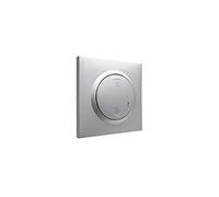 Legrand - Commande Lever/Coucher pour installation connectée dooxie with Netatmo avec plaque effet aluminium