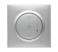 Legrand - Commande sans fil pour volet roulant pour installation connectée dooxie with Netatmo avec plaque effet aluminium