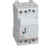 Legrand - Contacteur De Puissance CxÂ³ Bobine 230v 3 Pôles 400v 40a Contact 3f 3 Modules 412549