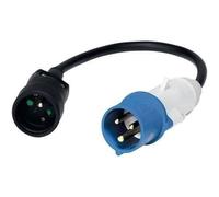 LEGRAND Cordon pour borne de camping - fiche mâle CEE 17 + fiche femelle 2P+T - 0,30m