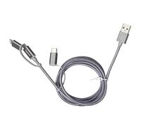 Legrand Cordon USB Type-A vers micro USB, USB C et Lightning