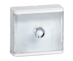 LEGRAND Couvercle transparent pour platine, Drivia, blanc, IP40, IK05 | Porte transparente, pour platine monophasée, pour coffret 13 modules, blanc RAL9003, plastique, IP40, IK05, 250x225x102mm