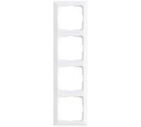 Legrand Creo Ultra Blanc 4 voies Cadre 776204