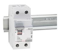 Legrand Interrupteur différentiel 411559 TX3 FI 25 A 2 pôles 30 mA Type A 230 V