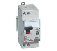 Legrand Disjoncteur différentiel DX³4500 10A type AC 30mA courbe C 1P+N