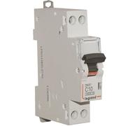 Disjoncteur DNX3 Phase + Neutre 10A - bornes à vis - 1 module
