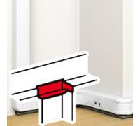 Legrand DLP T-piece Wall channel - 75676