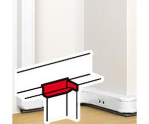 Legrand DLP T-piece Wall channel - 75676