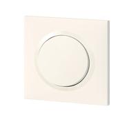 Legrand Interrupteur va-et-vient Dooxie 10A complet blanc – plaque carrée, connexion rapide